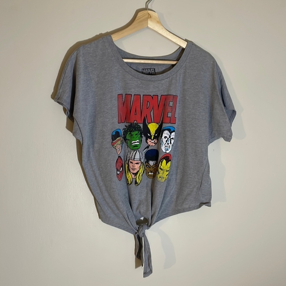 Marvel Front Tie Tee